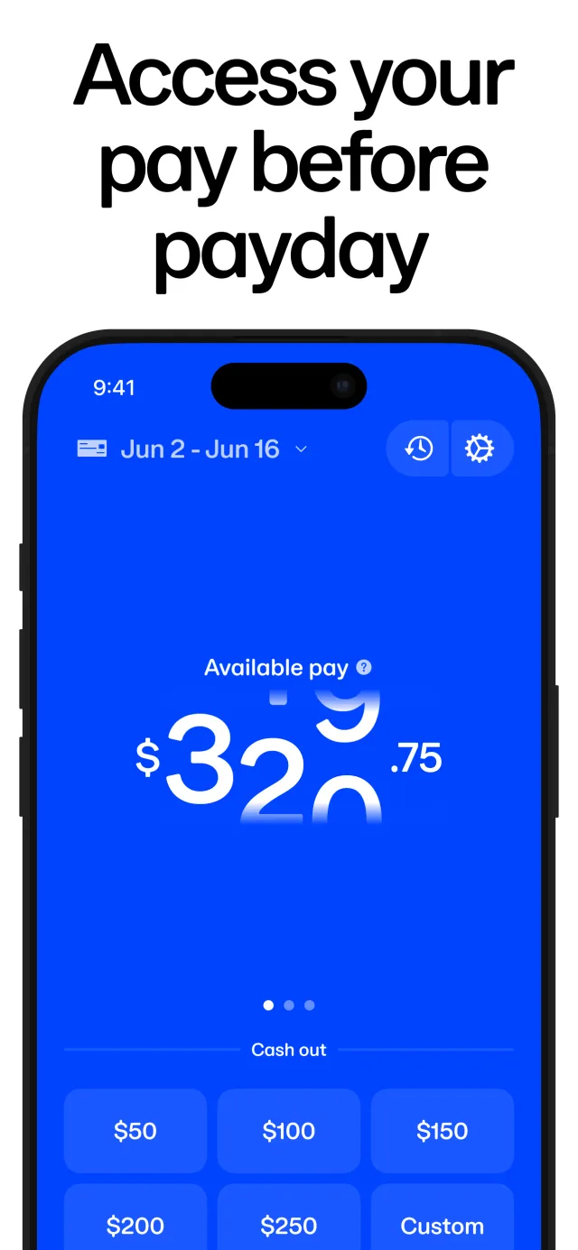 Rain Instant Pay - Screen 1