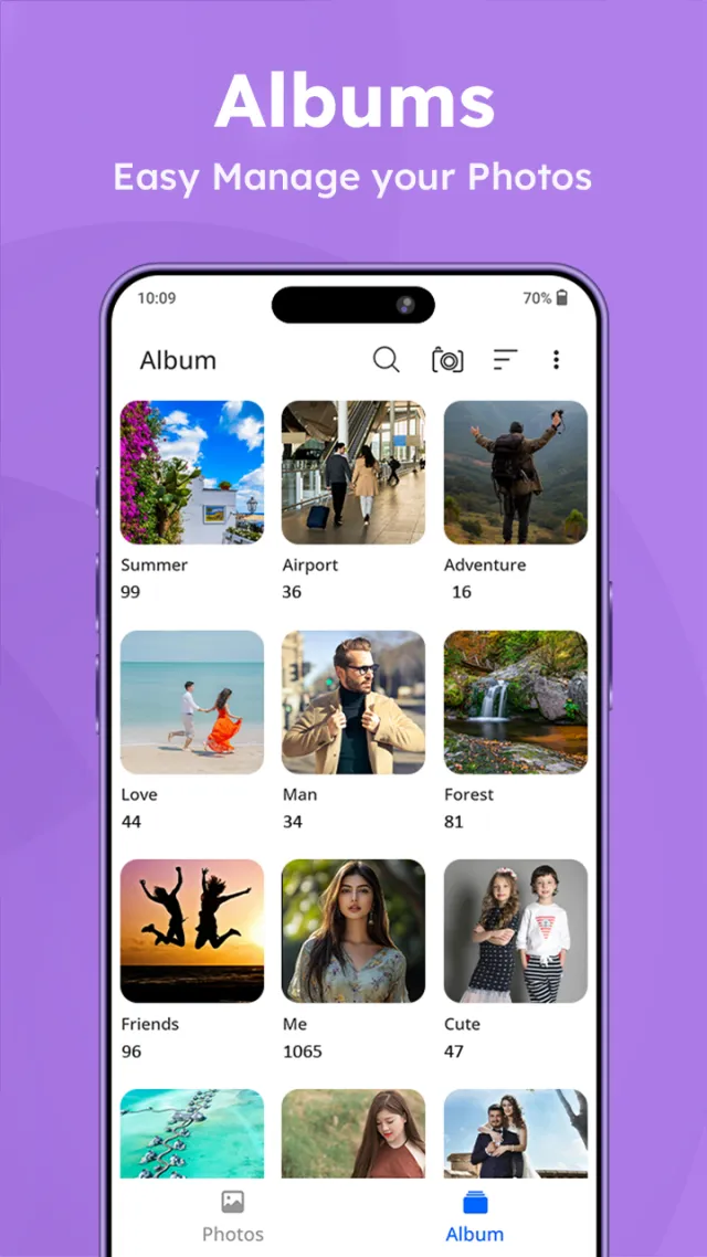 Gallery - Photo Gallery, Album - Screen 2