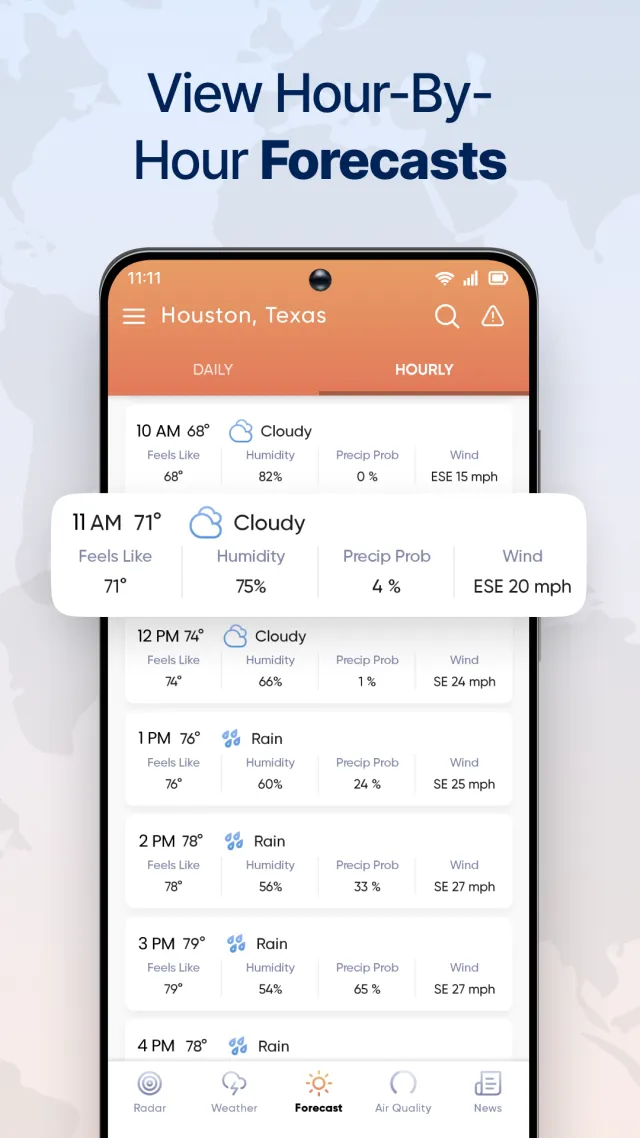 Live Weather Radar Launcher - Screen 4