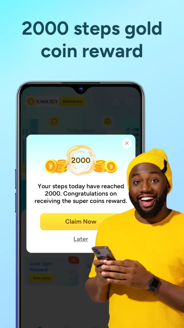 WalkStep:Tracker & Reward - Screen 5