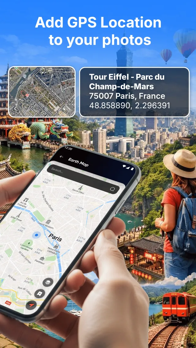 GPS Camera: Map & Timestamp - Screen 7