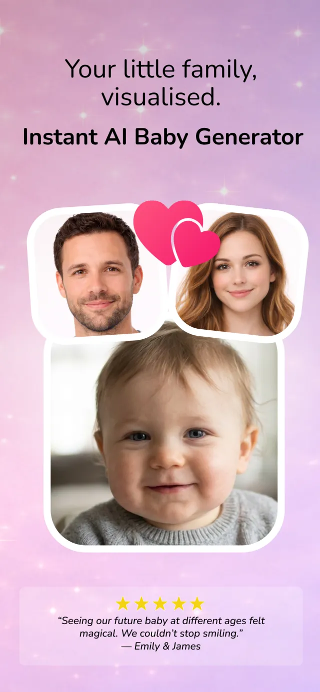 Future Baby AI Photo Generator - Screen 1