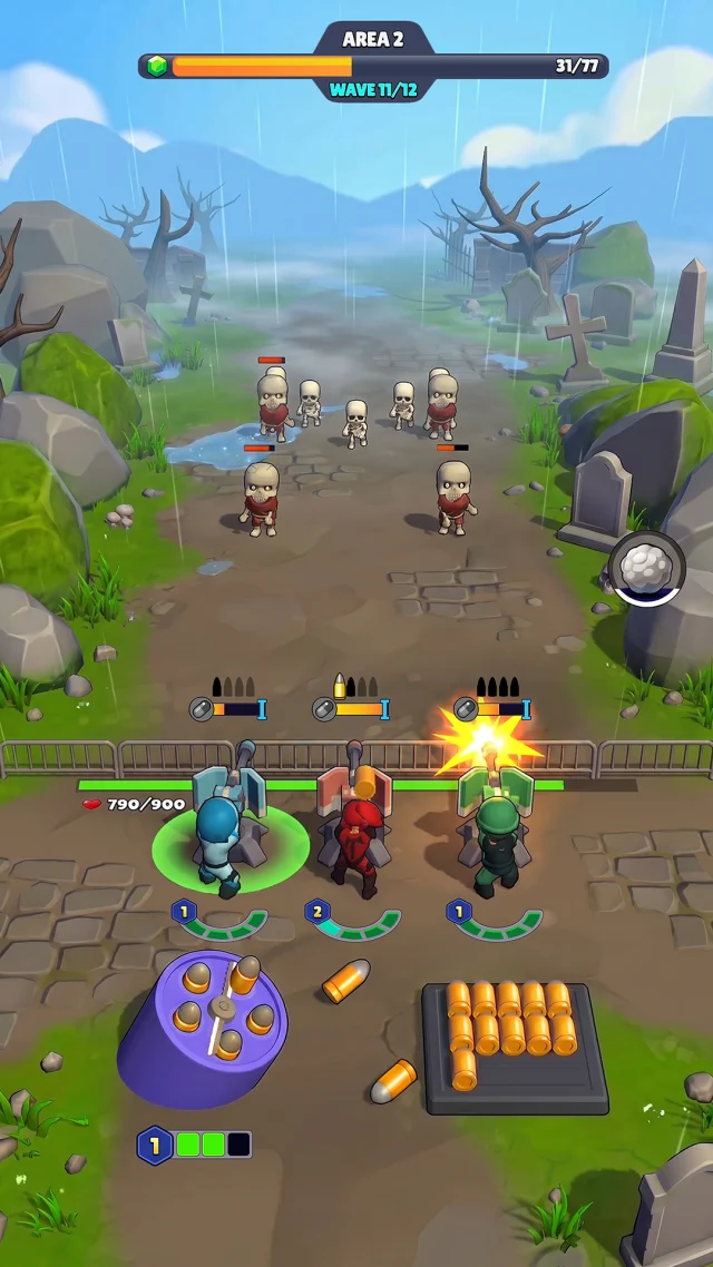 Bullet Heroes: TD RPG Shooter - Screen 4