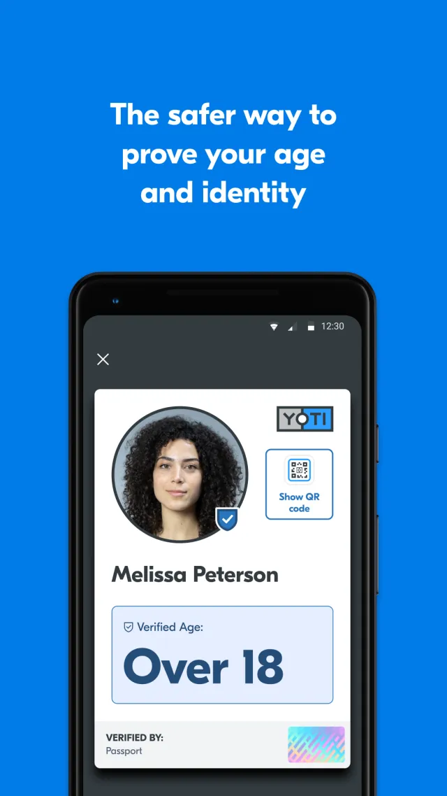 Yoti - your digital identity - Screen 2
