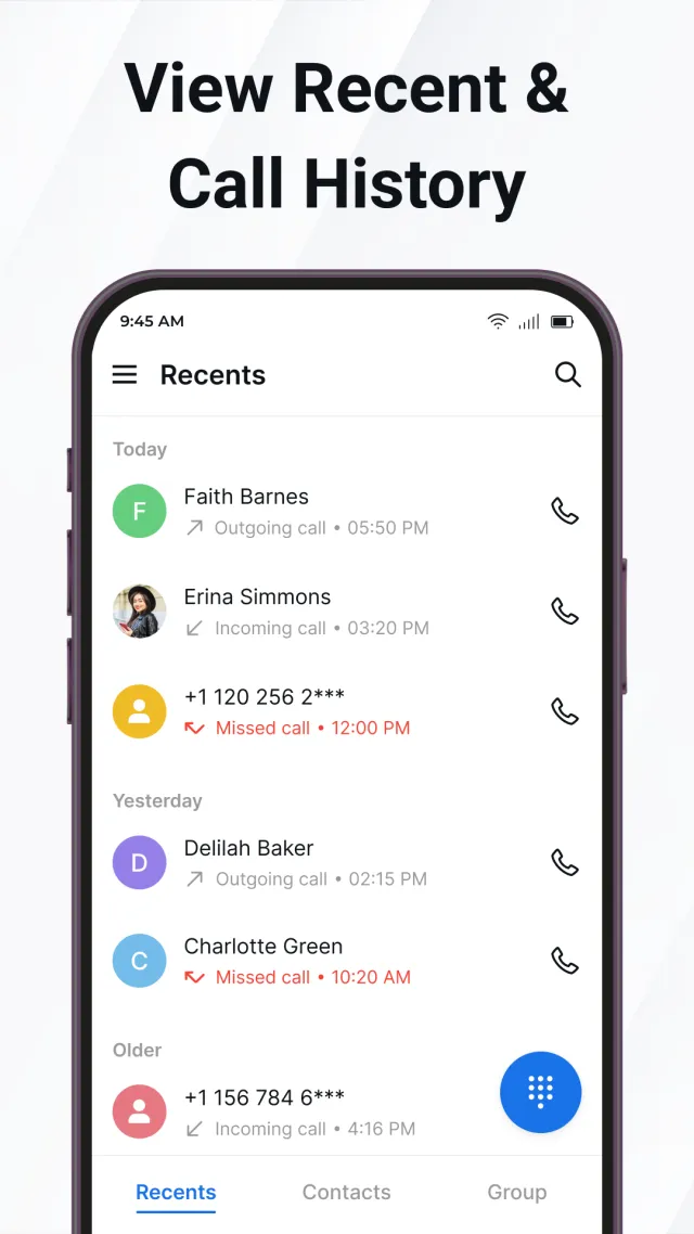 Contacts - Screen 2