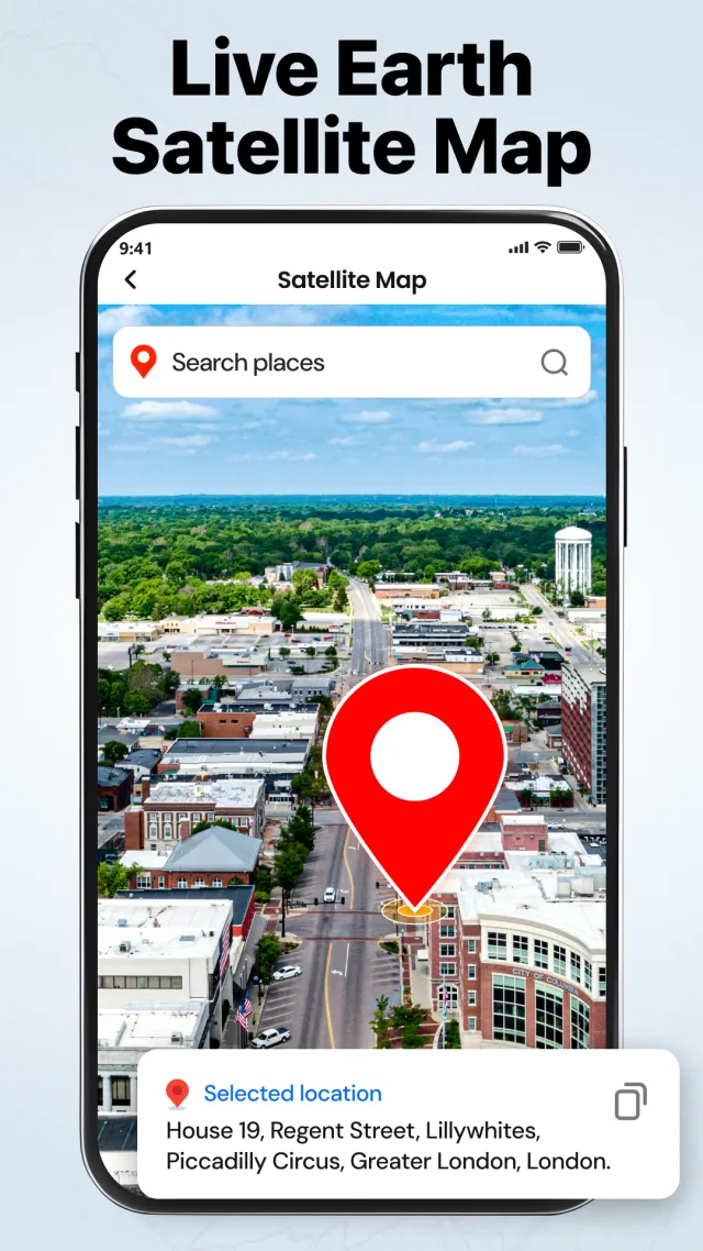 GPS Satellite View Earth Map - Screen 3