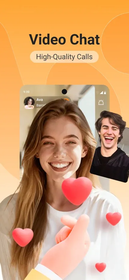Vibeo - Live Video Chat - Screen 1