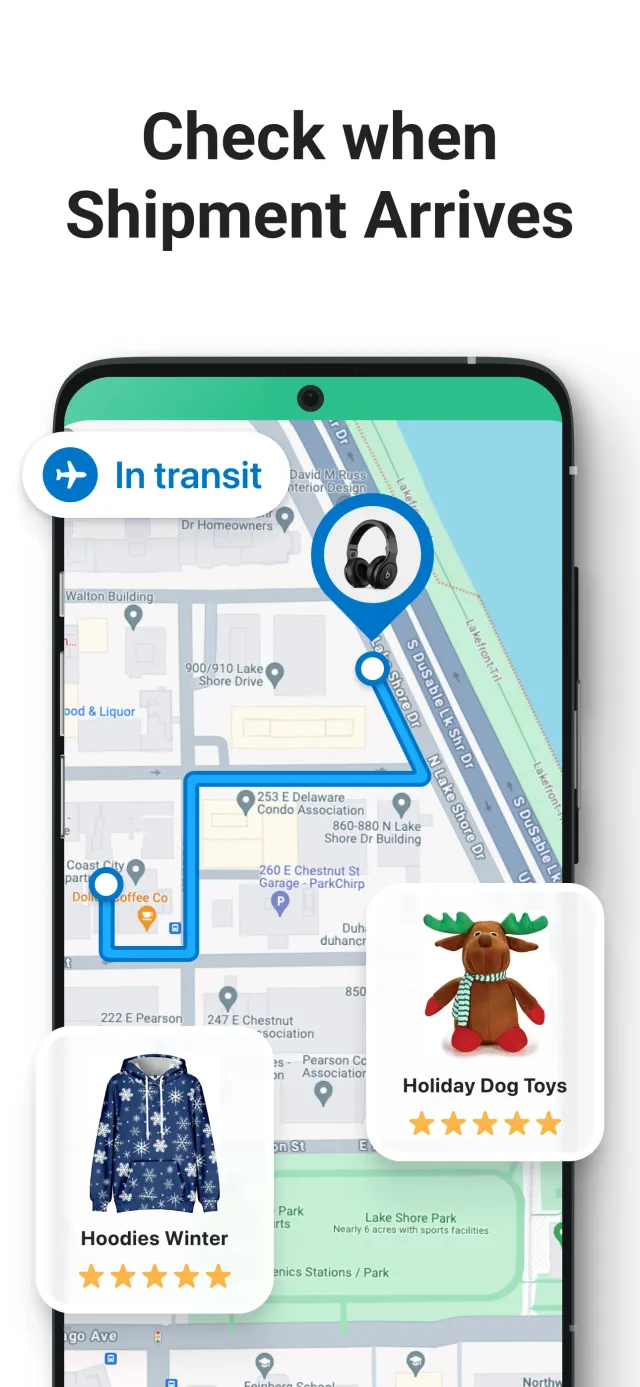 Package Tracker - pkge Mobile - Screen 3