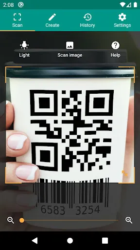 QR & Barcode Scanner - Screen 1