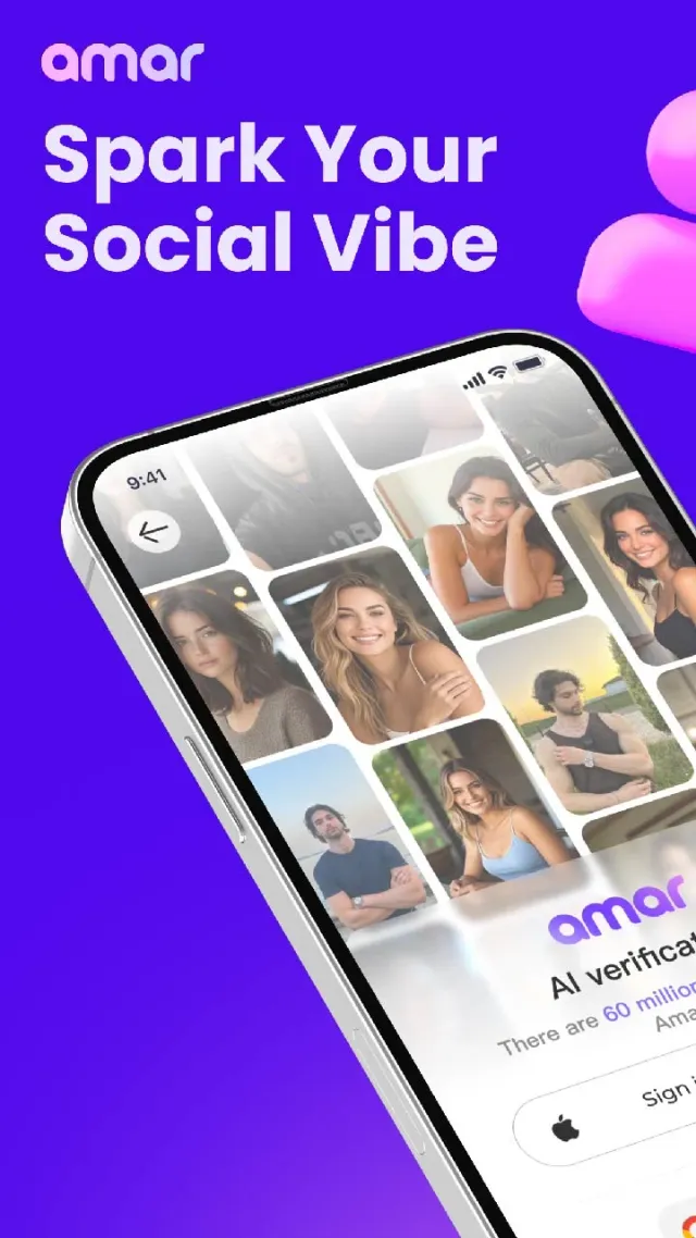 Amar -Live Chat & Voice Room - Screen 1