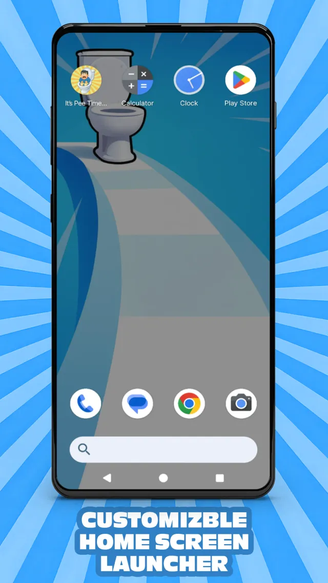 It's Pee Time Home Screen - Screen 1