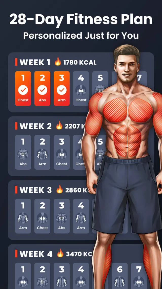 Home Workout - No Equipment - Screen 2