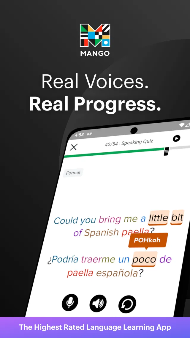 Mango Languages Learning - Screen 1