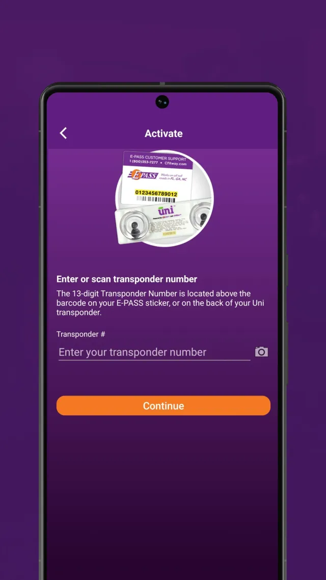 E-PASS Toll App - Screen 8