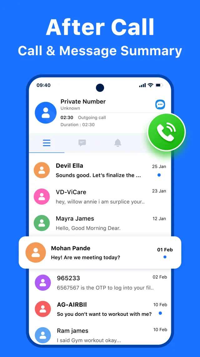 Messenger : Text Messages - Screen 6