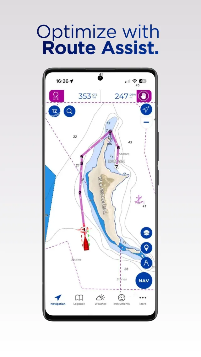 TZ iBoat - Marine Navigation - Screen 2