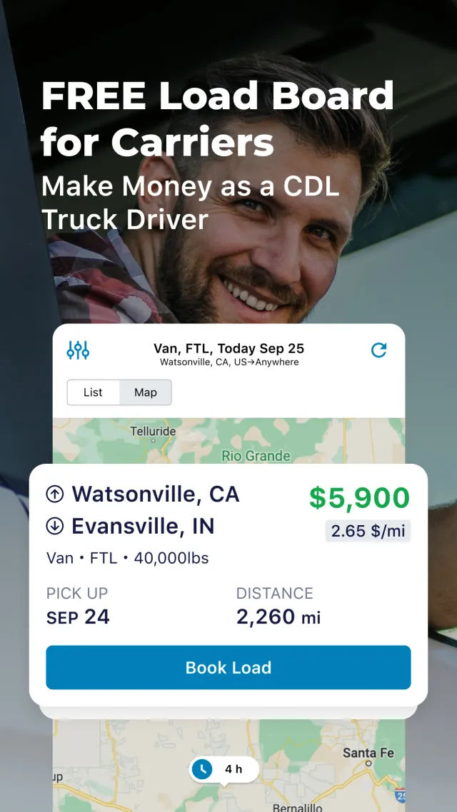 Trucker Path Load Board - Screen 1