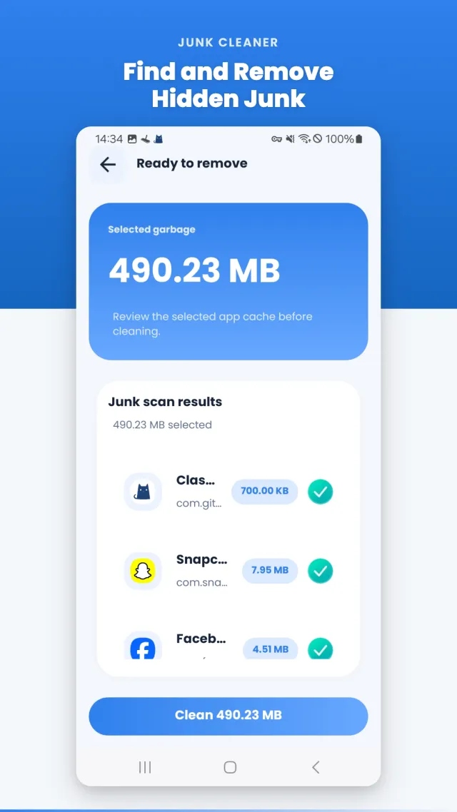 Space Cleaner - Screen 2