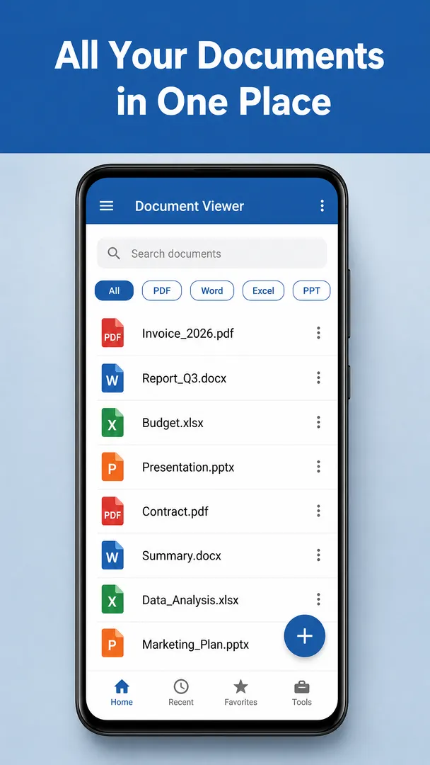 Document Reader - PDF Viewer - Screen 1