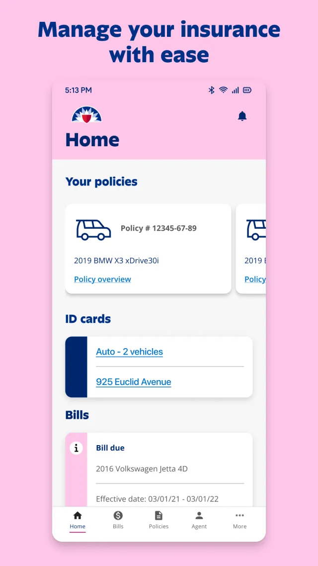 Farmers Insurance Inc. - Screen 1