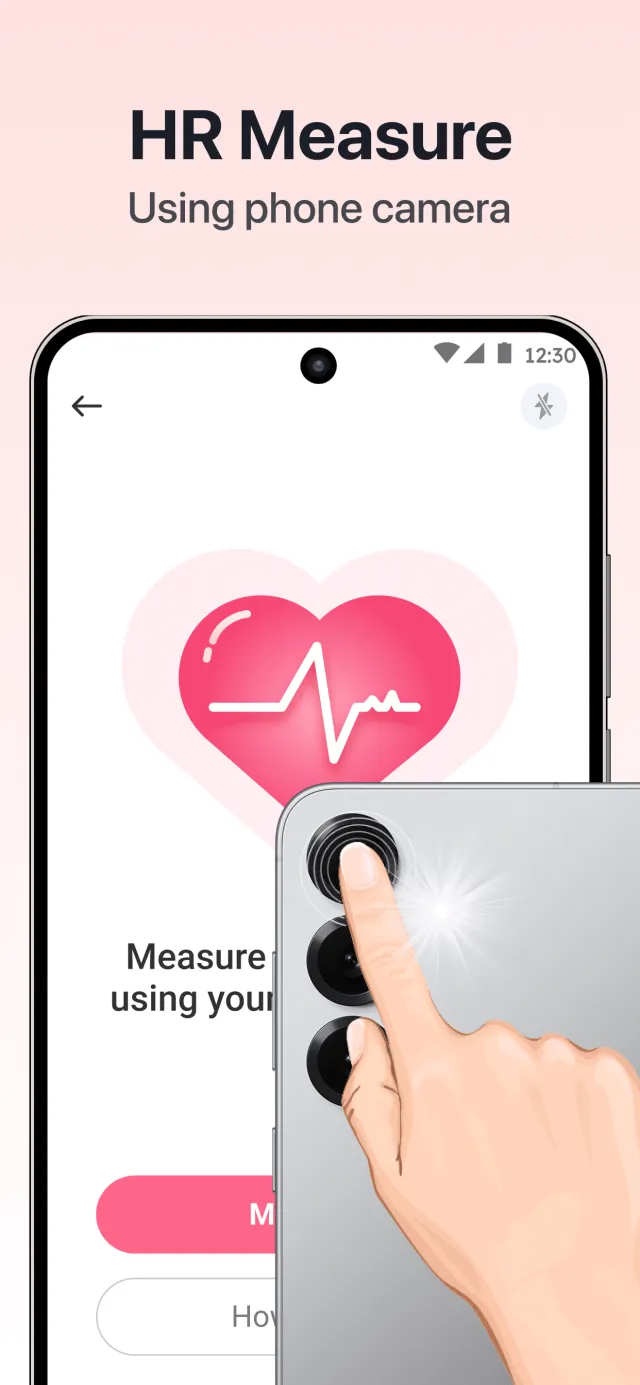 AI Health Tracker: BP & Blood - Screen 1