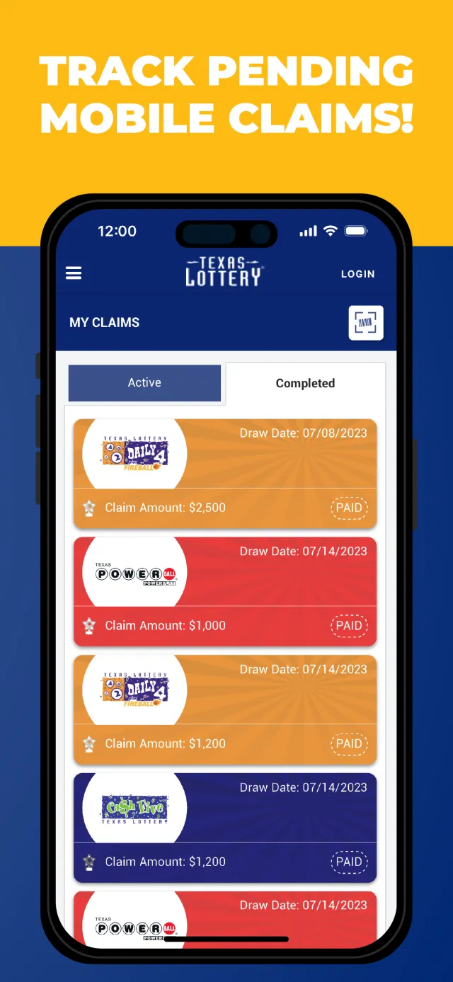 Texas Lottery Official App - Screen 5