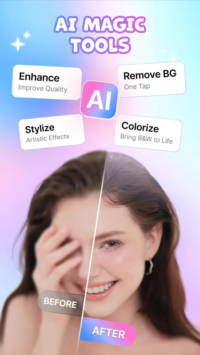 AI Photo Editor - Face Effects - Screen 2