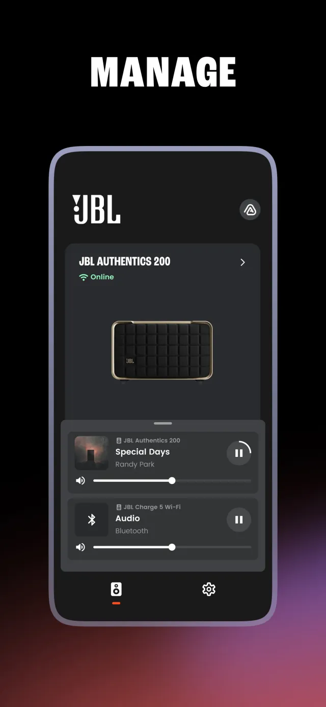 JBL One - Screen 1