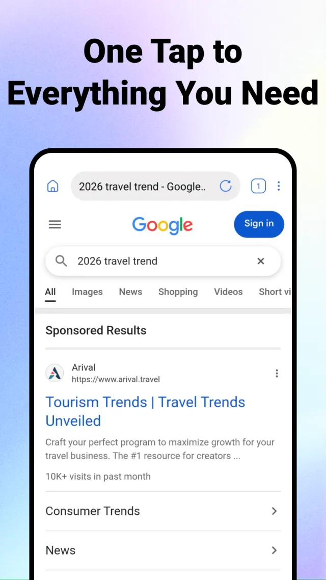 Voyager: AI Swift Browser - Screen 5