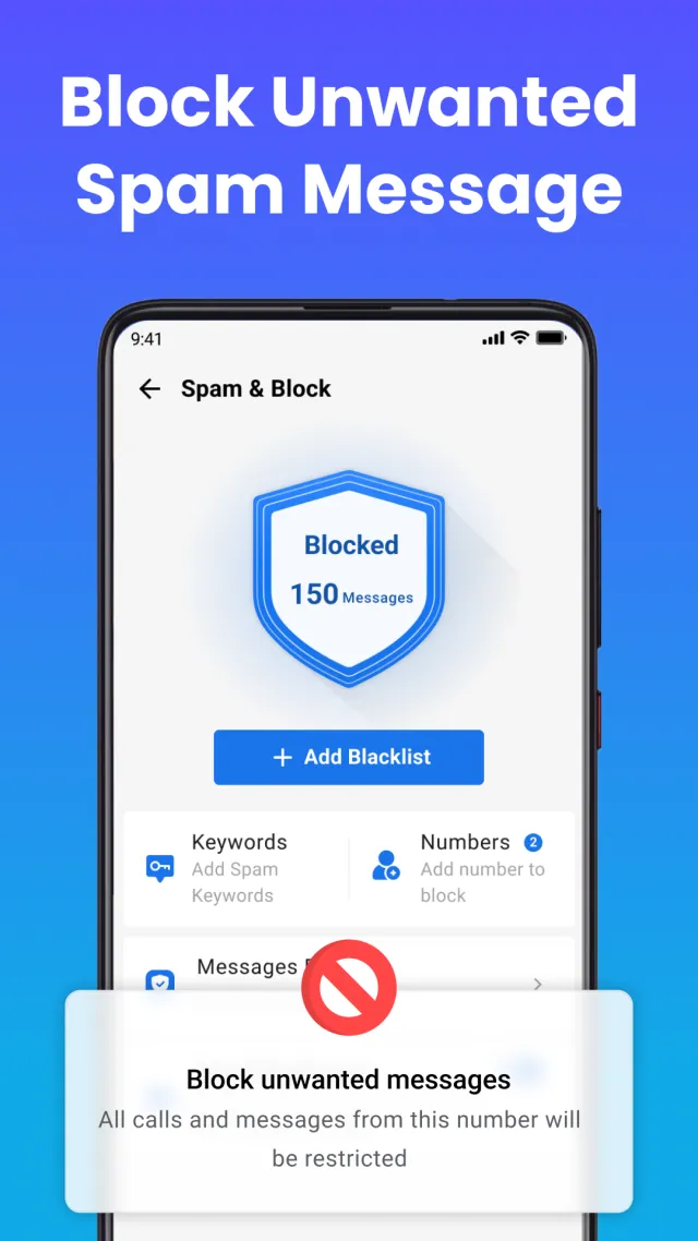 Messages: Text SMS Home App - Screen 5