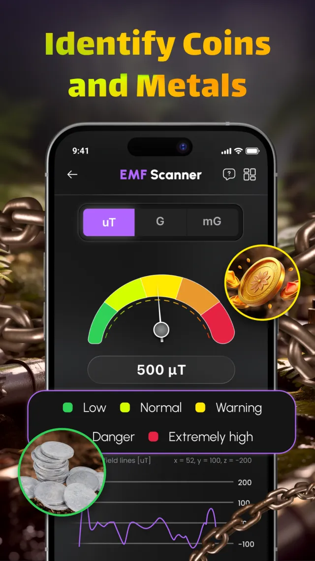 EMF Detector - Smart Sensor - Screen 5
