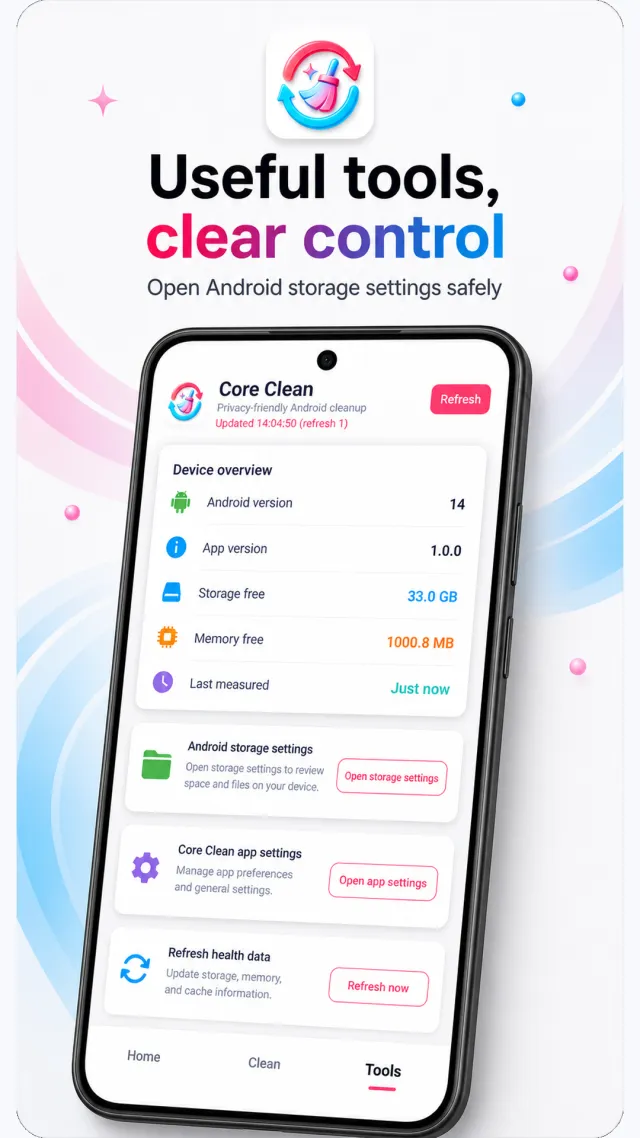 Core Clean - Screen 4