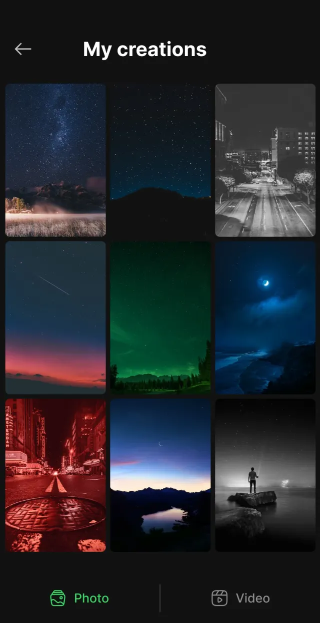 Night Camera Mode: Video Photo - Screen 3