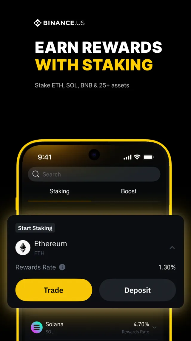 Binance.US: Buy BTC & Crypto - Screen 5
