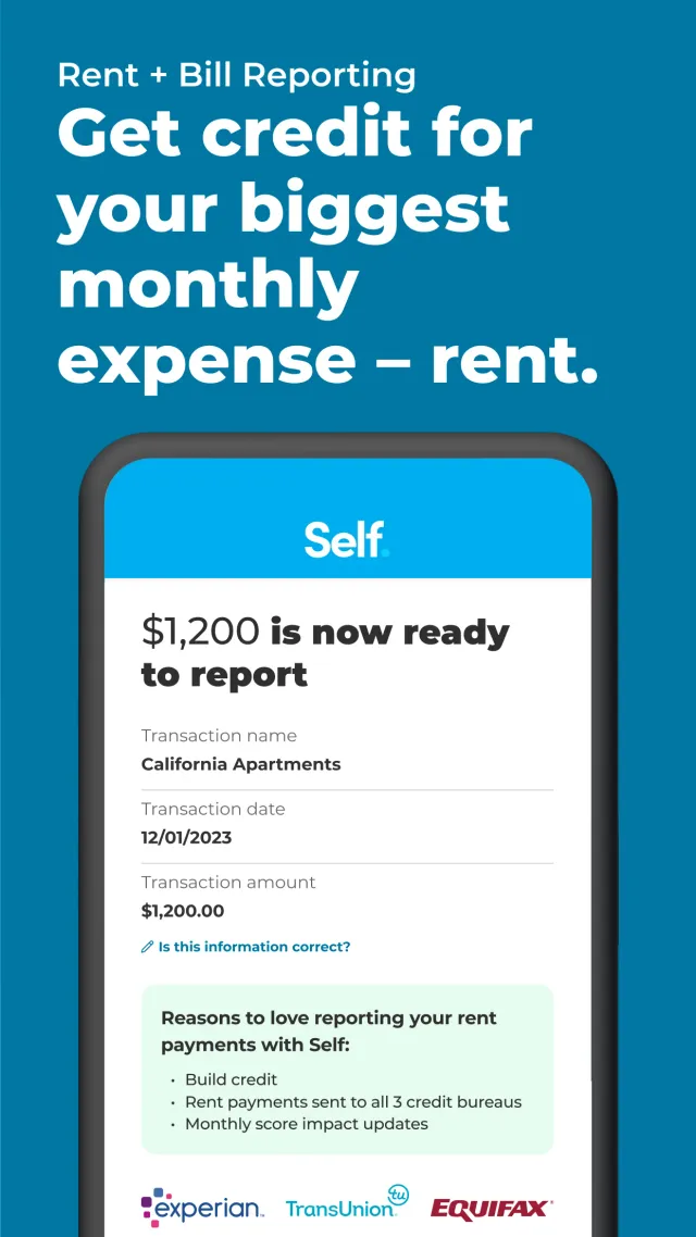 Self - Credit Builder & Cards - Screen 6