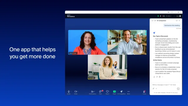 Zoom Workplace for Chromebook - Screen 2