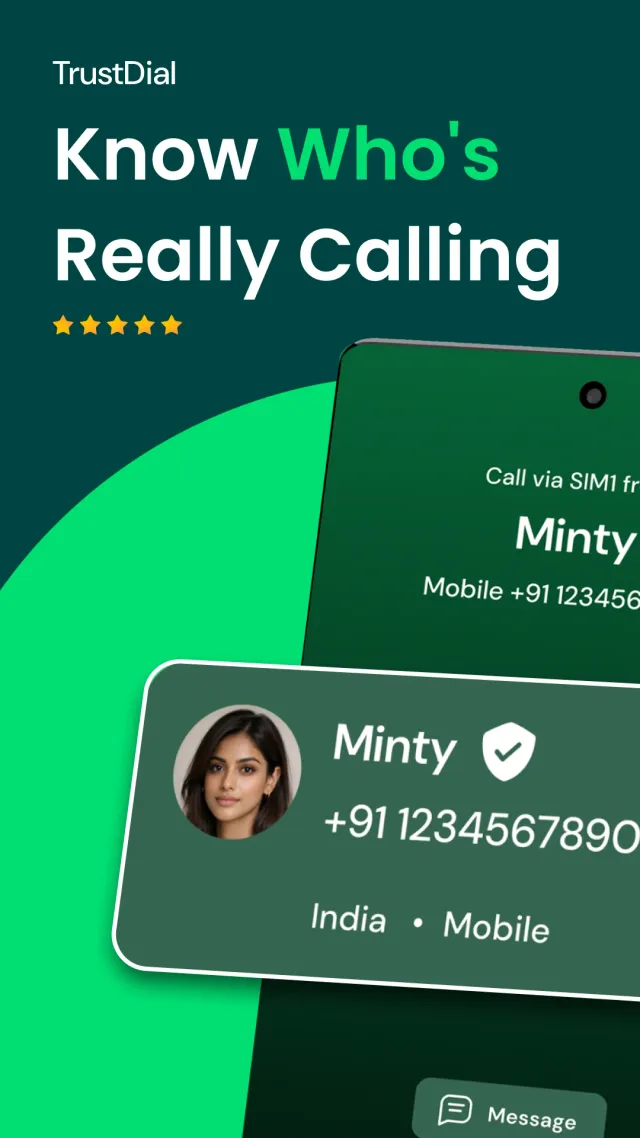 TrustDial - Spam Identify - Screen 1