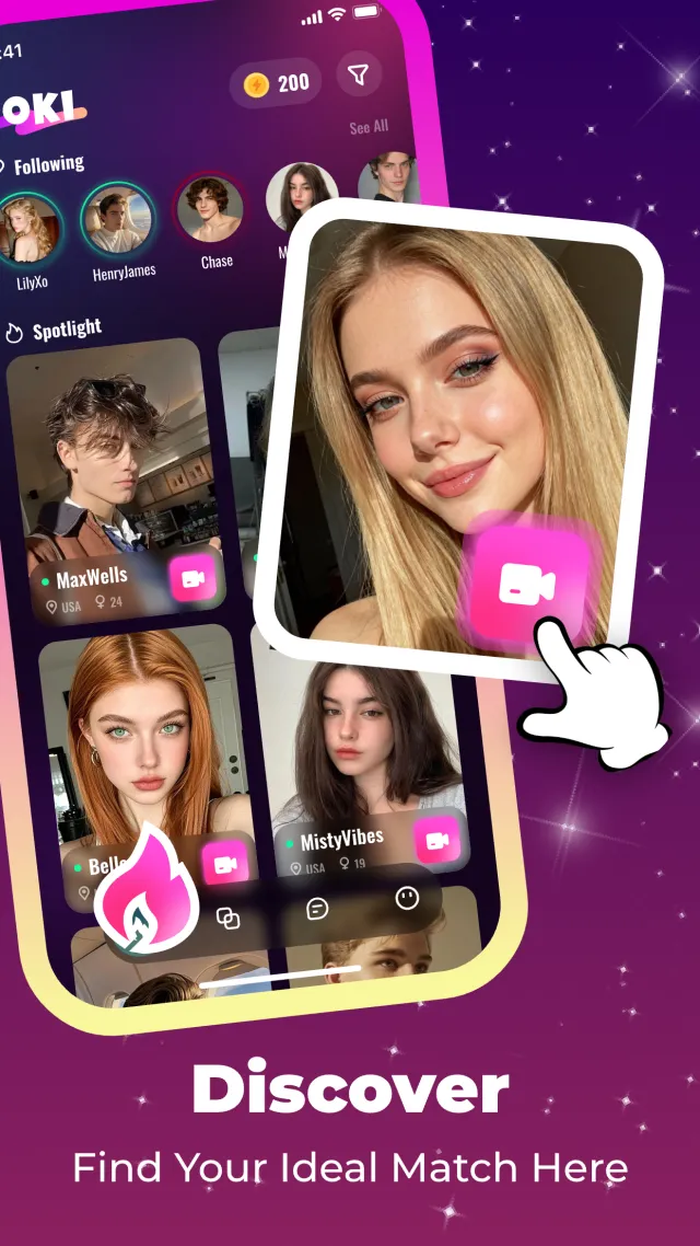 Toki-Casual Connect & Chat - Screen 2