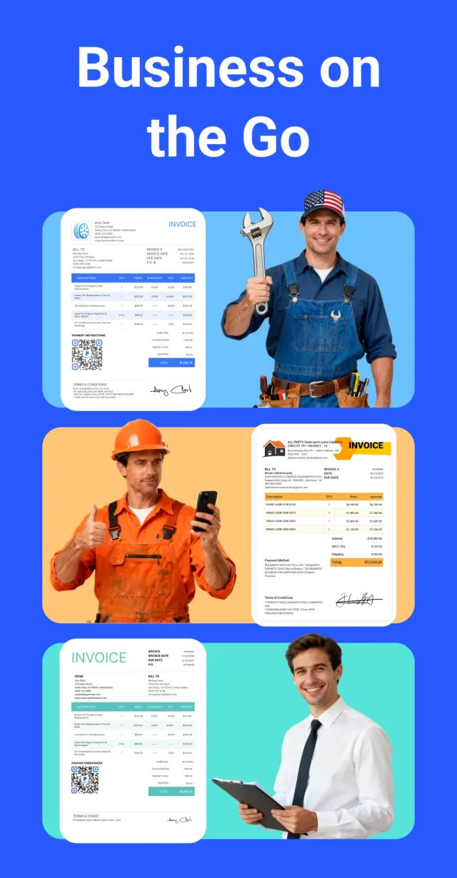 Invoice Maker - InvoiceBase - Screen 3