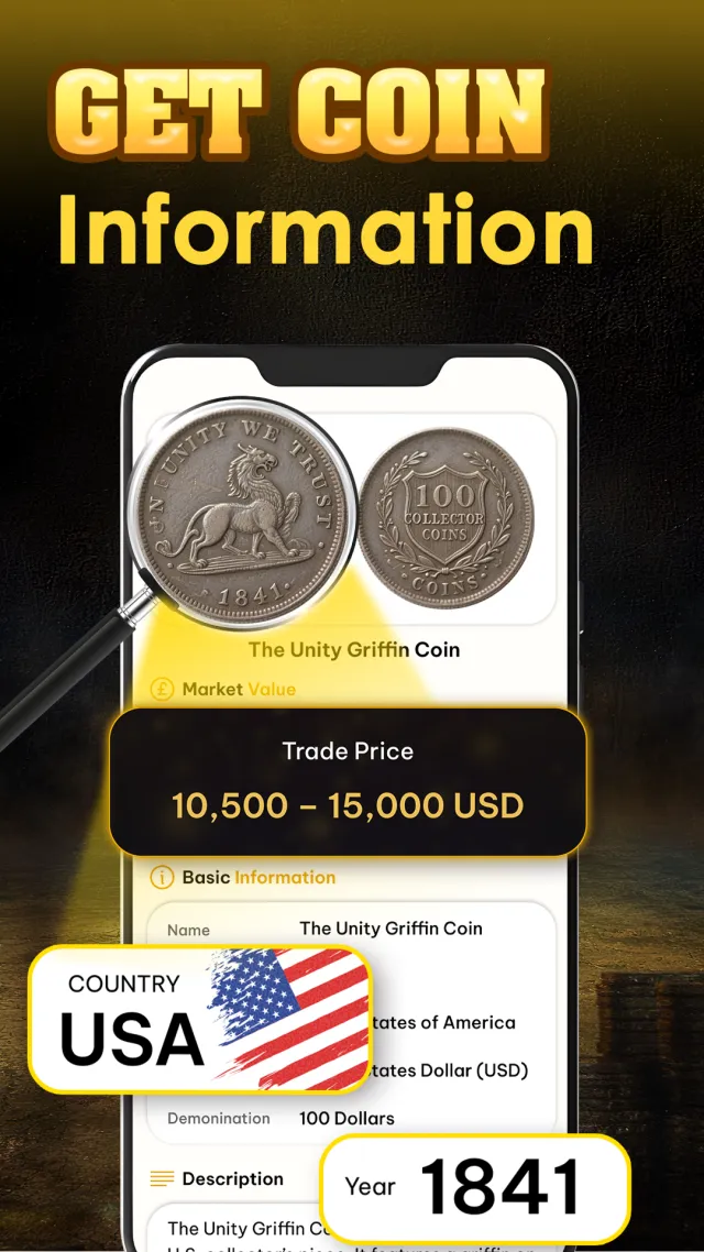 Coin Value - Coin Identifier - Screen 3