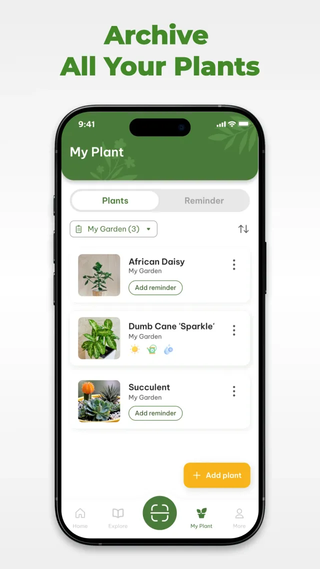 Plant Identifier & Plant Care - Screen 5