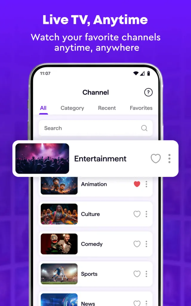 IPTV Online Player: Live TV - Screen 3