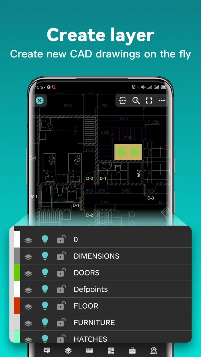 DWG FastView-CAD Viewer&Editor - Screen 5