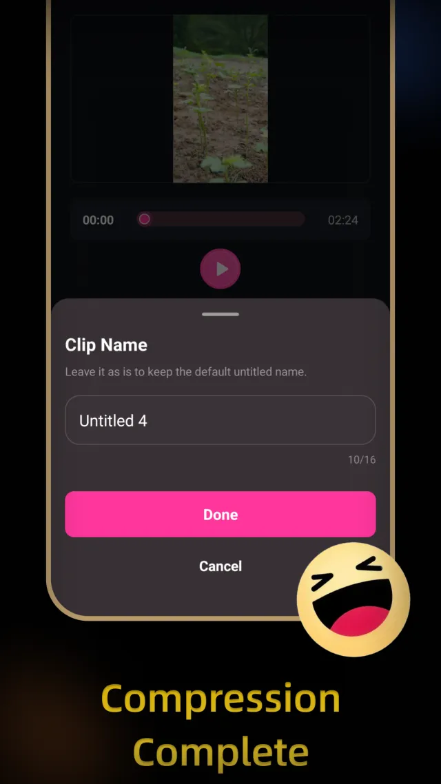 CineZip: Video Compressor - Screen 4