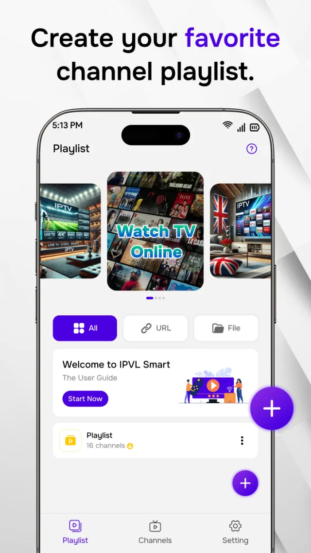 IPTV: Smart Stream & Live - Screen 1