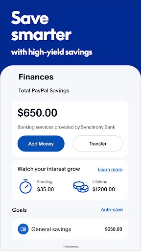 PayPal - Pay, Send, Save - Screen 7