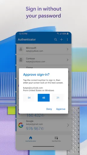 Microsoft Authenticator - Screen 4