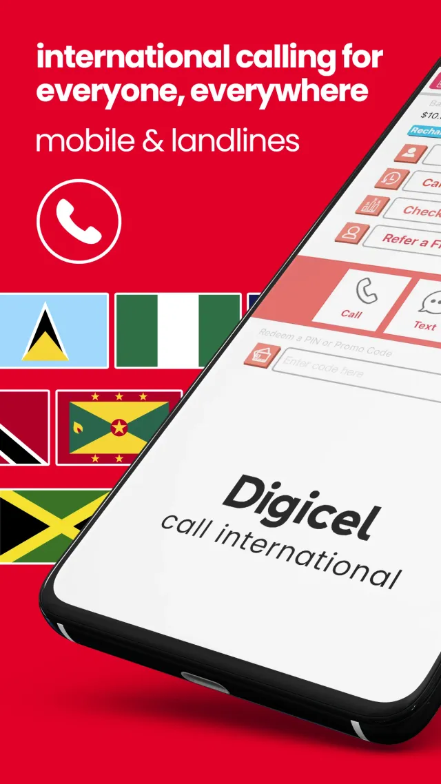 Digicel Call International - Screen 1