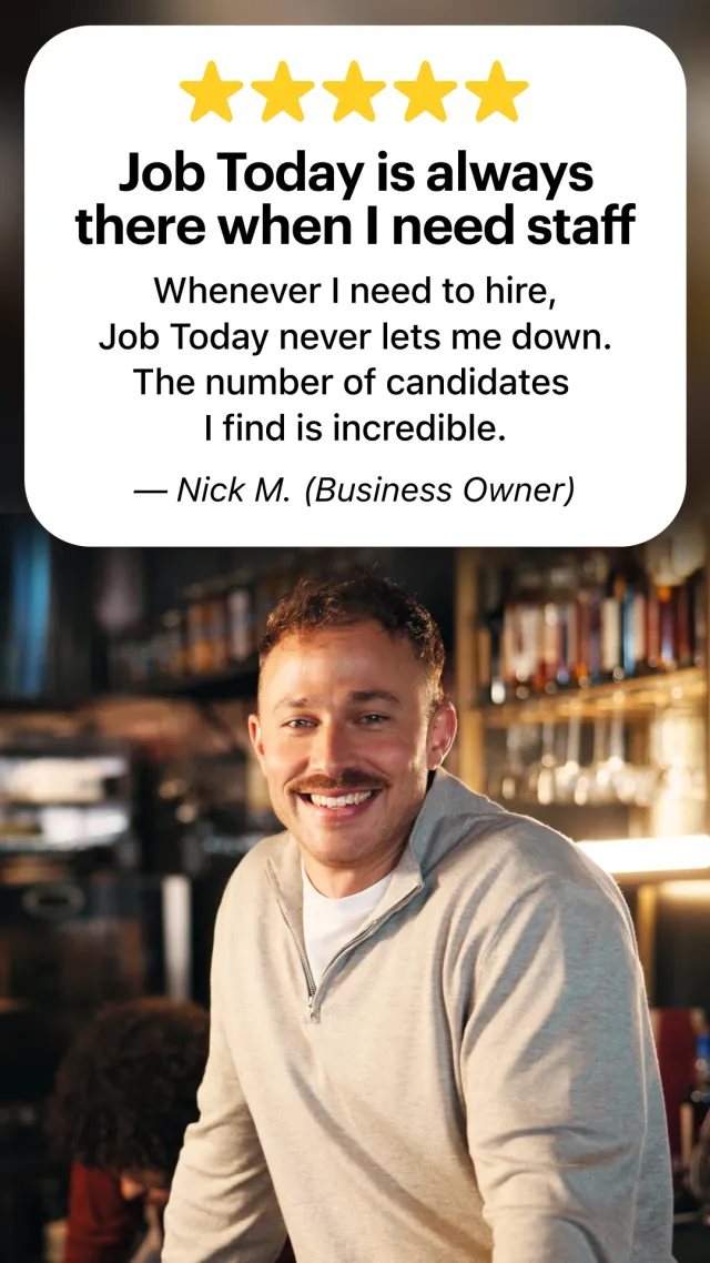 JOB TODAY: Hire & Find Jobs - Screen 7