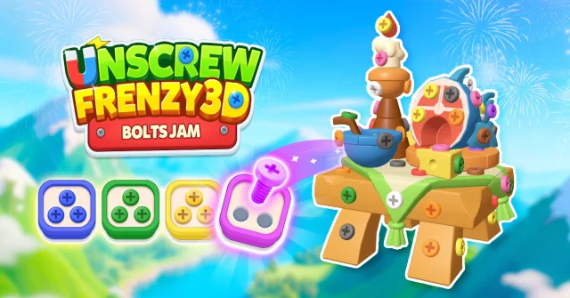 Unscrew Frenzy 3D - Screen 8